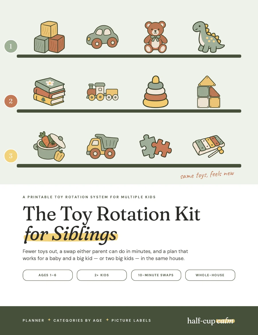 The Toy Rotation Kit for Siblings cover